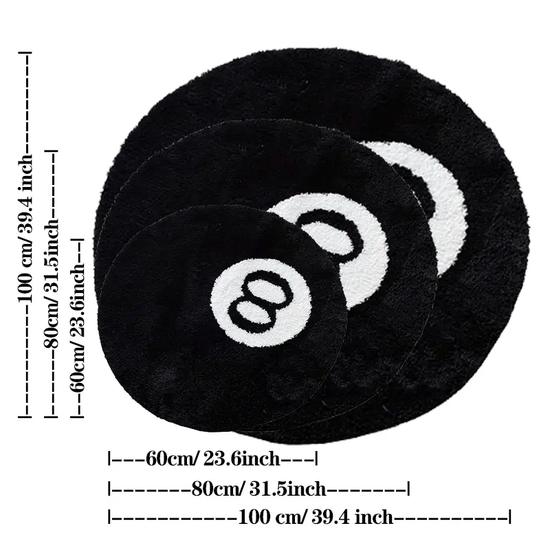 TeeShop "8 Ball" Rug