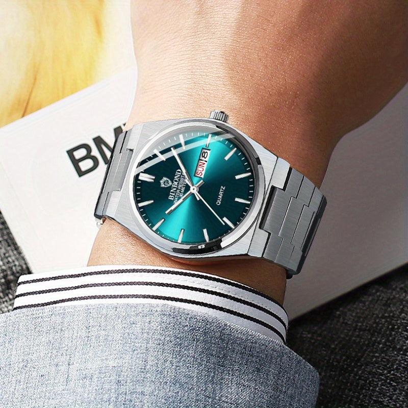 TeeShop "GreenFace Baby" Stainless Steel Watch