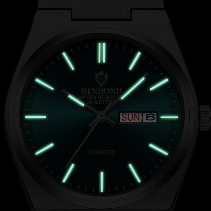 TeeShop "GreenFace Baby" Stainless Steel Watch