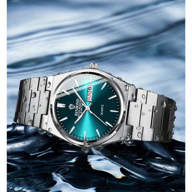 TeeShop "GreenFace Baby" Stainless Steel Watch