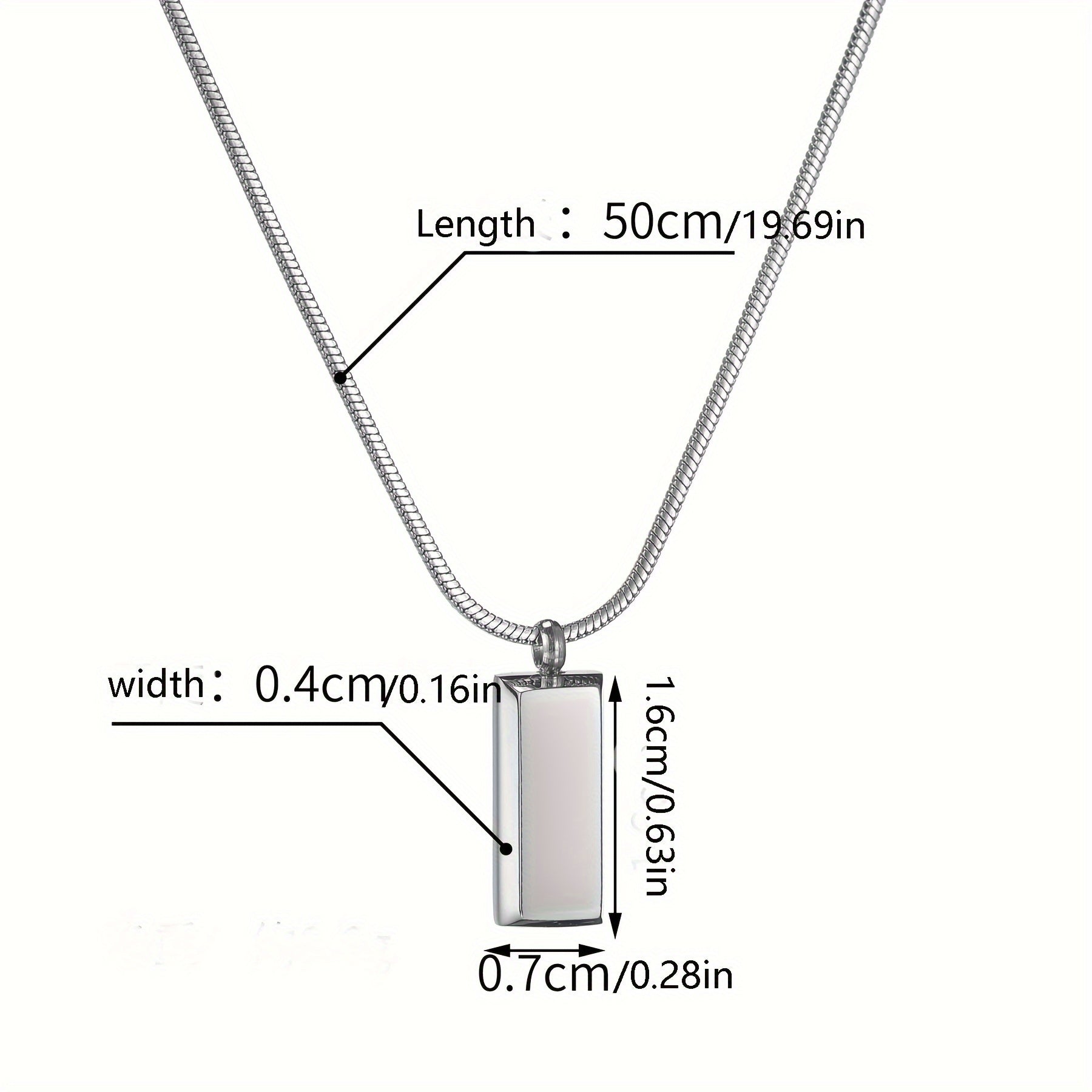 TeeShop "Snake Bone" Chain Necklace