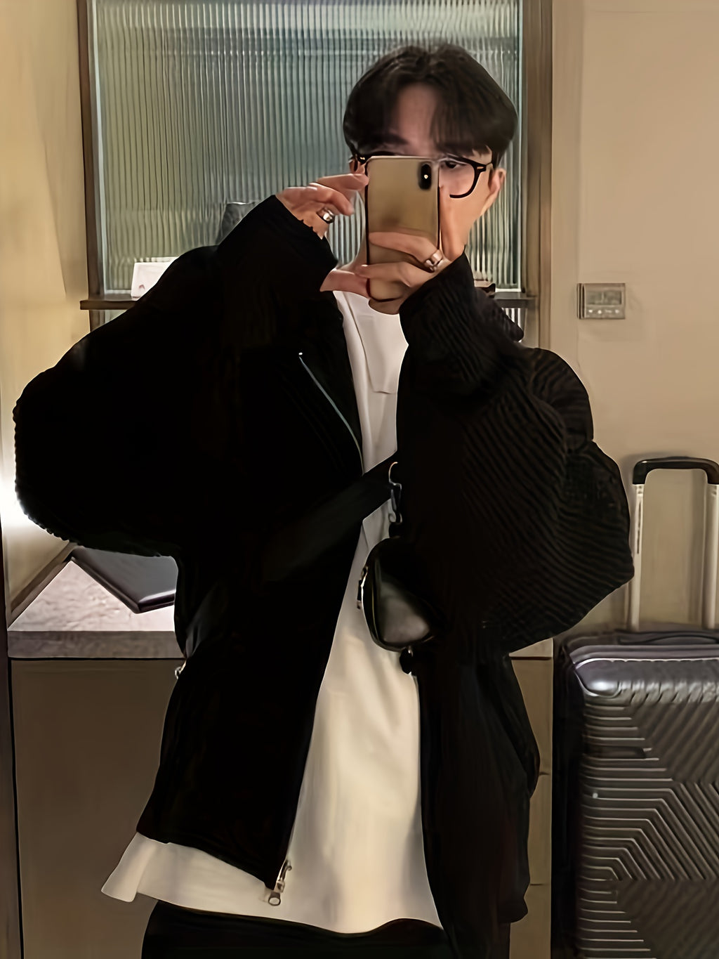 TeeShop "Basic Zip" Zip-Up Hoodie