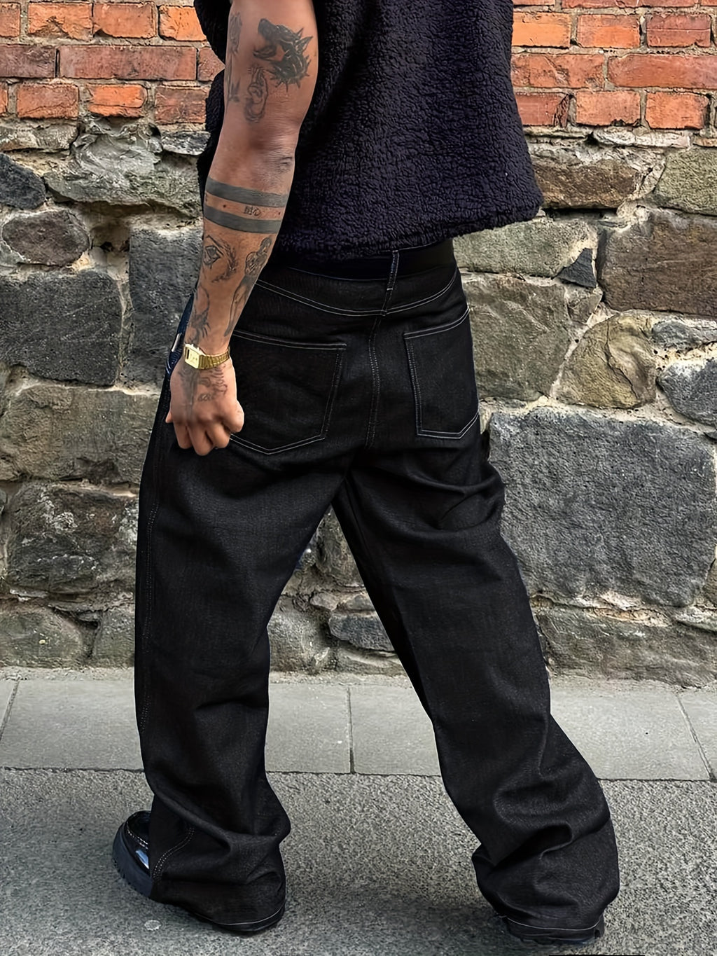 TeeShop "Wide Y2K" Denim Jeans