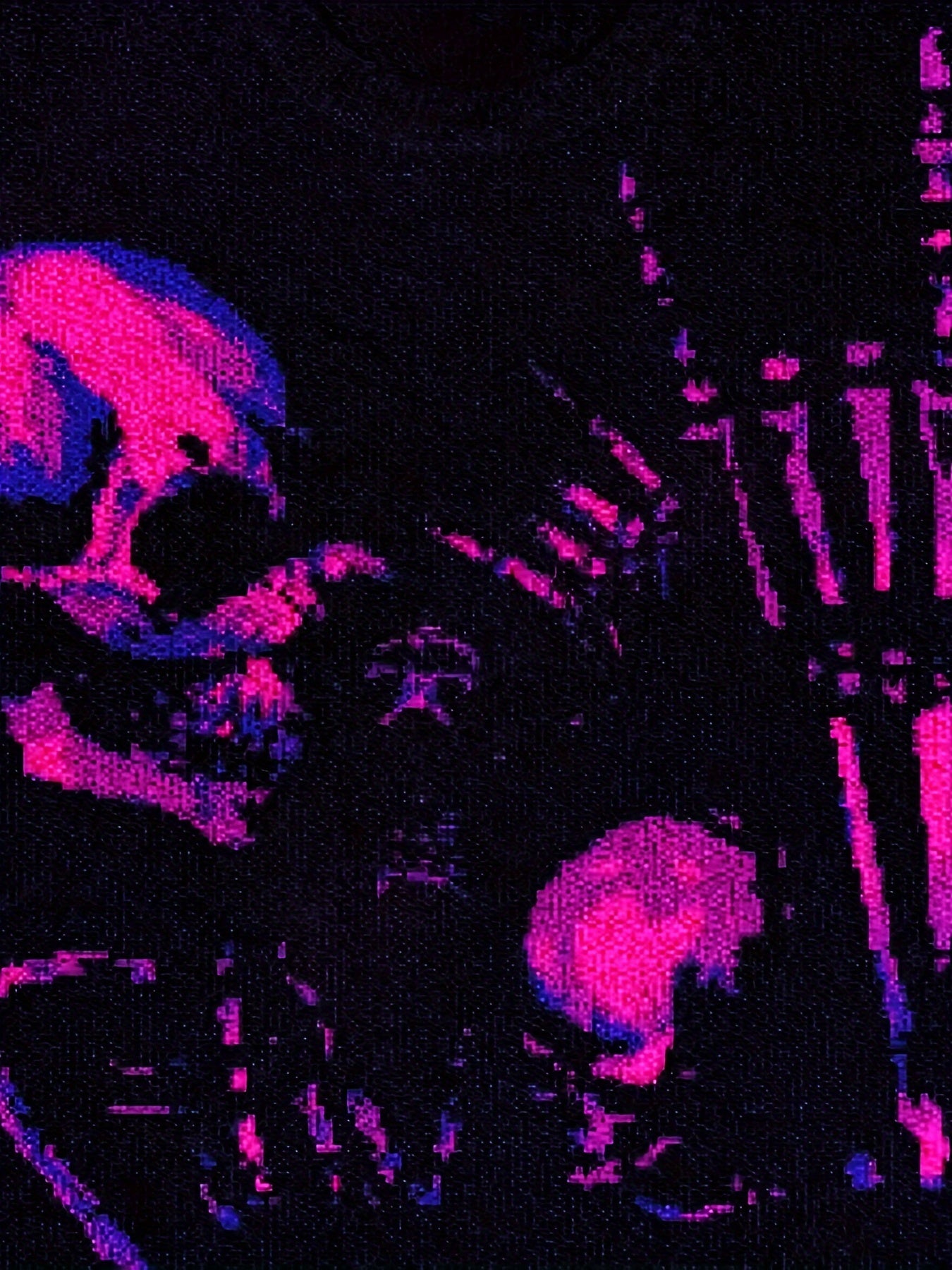 Tee Shop "Neon Skelt" Knit