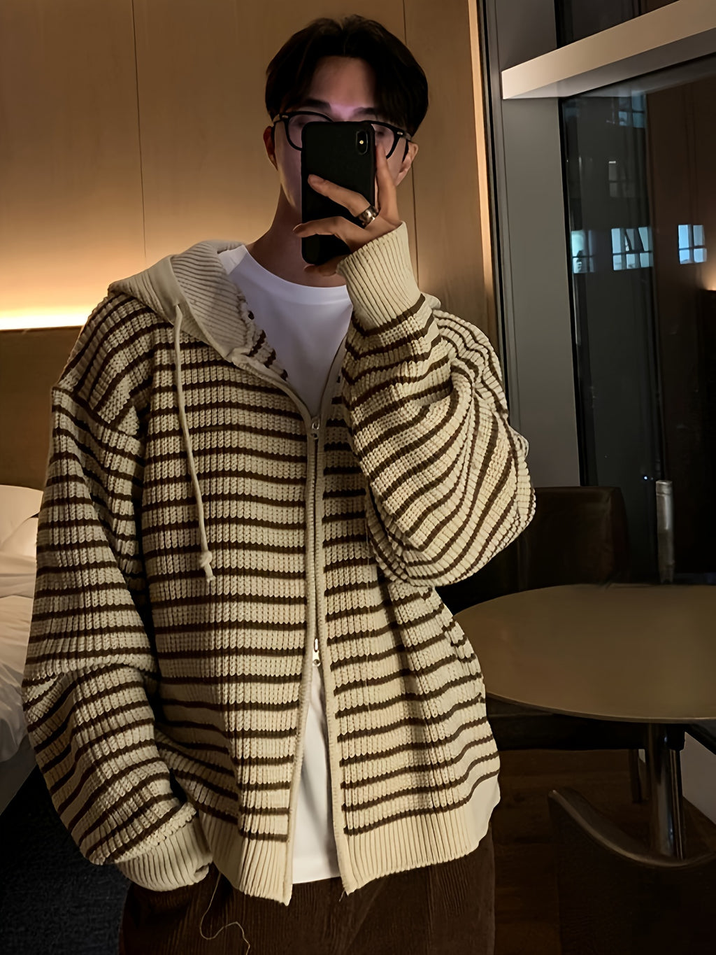 TeeShop "Basic Zip" Zip-Up Hoodie