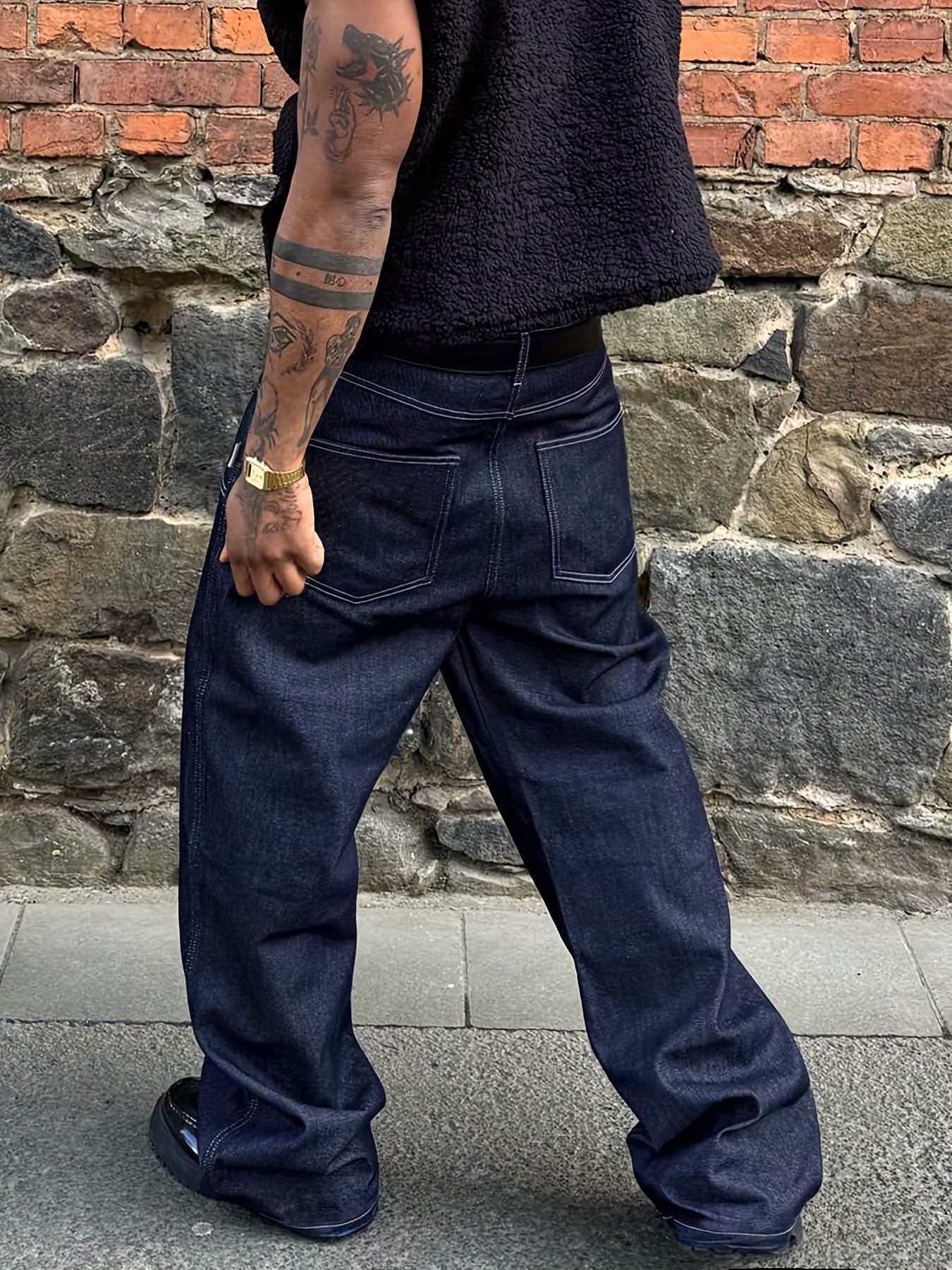 TeeShop "Wide Y2K" Denim Jeans