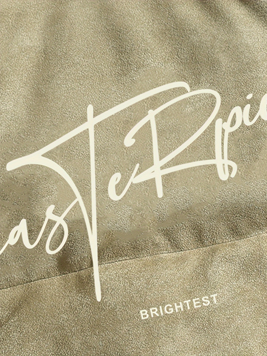 TeeShop "Flee" Graphic Fleece Lined Jacket