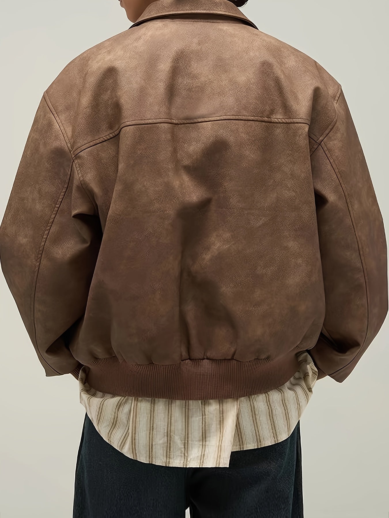 TeeShop "Basic Brown" Loose Fit Jacket