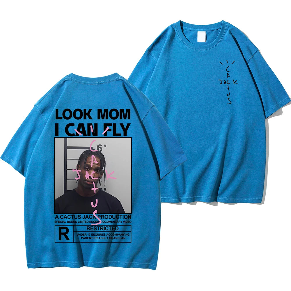 TeeShop "Look Mom I Can Fly" Travis Tee