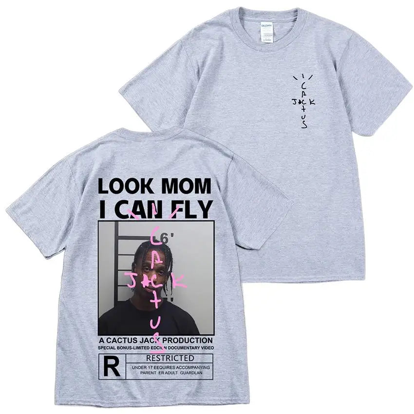 TeeShop "Look Mom I Can Fly" Travis Tee