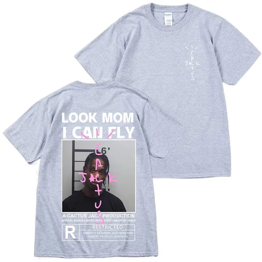 TeeShop "Look Mom I Can Fly" Travis Tee