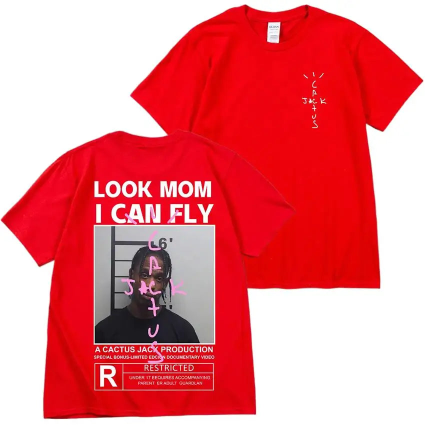 TeeShop "Look Mom I Can Fly" Travis Tee