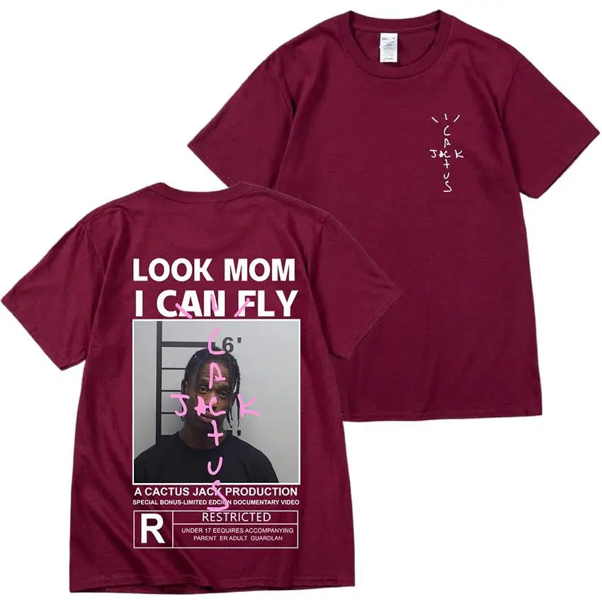 TeeShop "Look Mom I Can Fly" Travis Tee