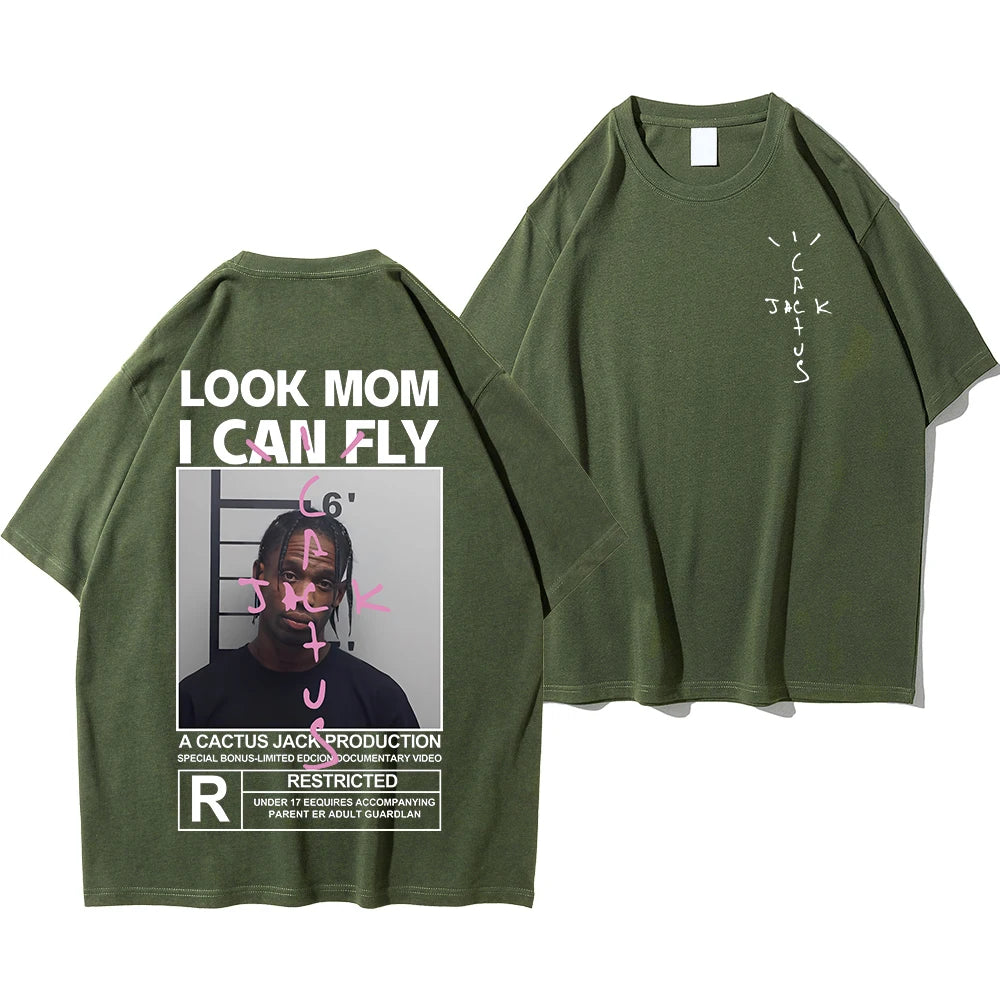 TeeShop "Look Mom I Can Fly" Travis Tee