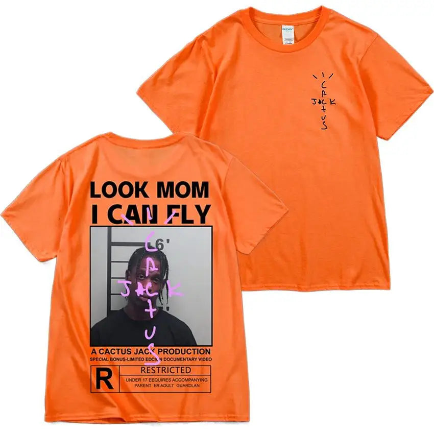 TeeShop "Look Mom I Can Fly" Travis Tee