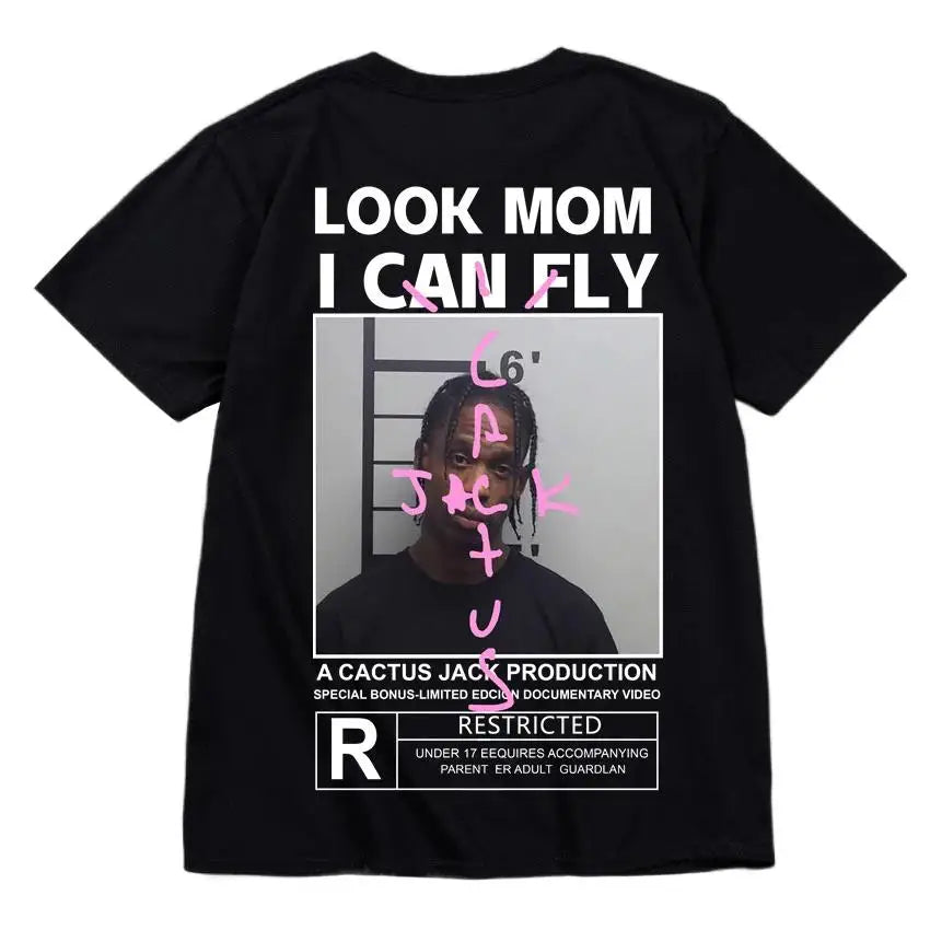 TeeShop "Look Mom I Can Fly" Travis Tee