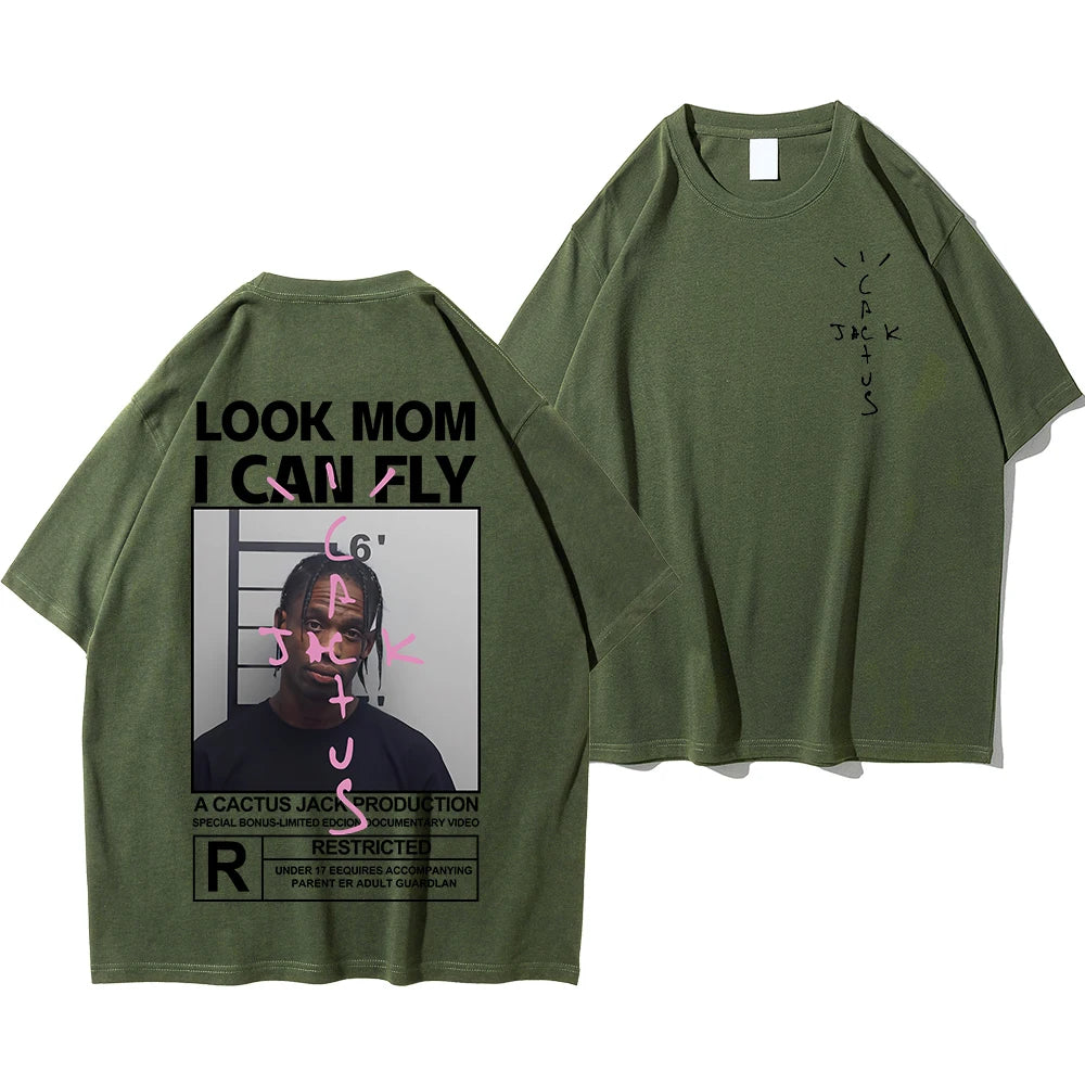 TeeShop "Look Mom I Can Fly" Travis Tee