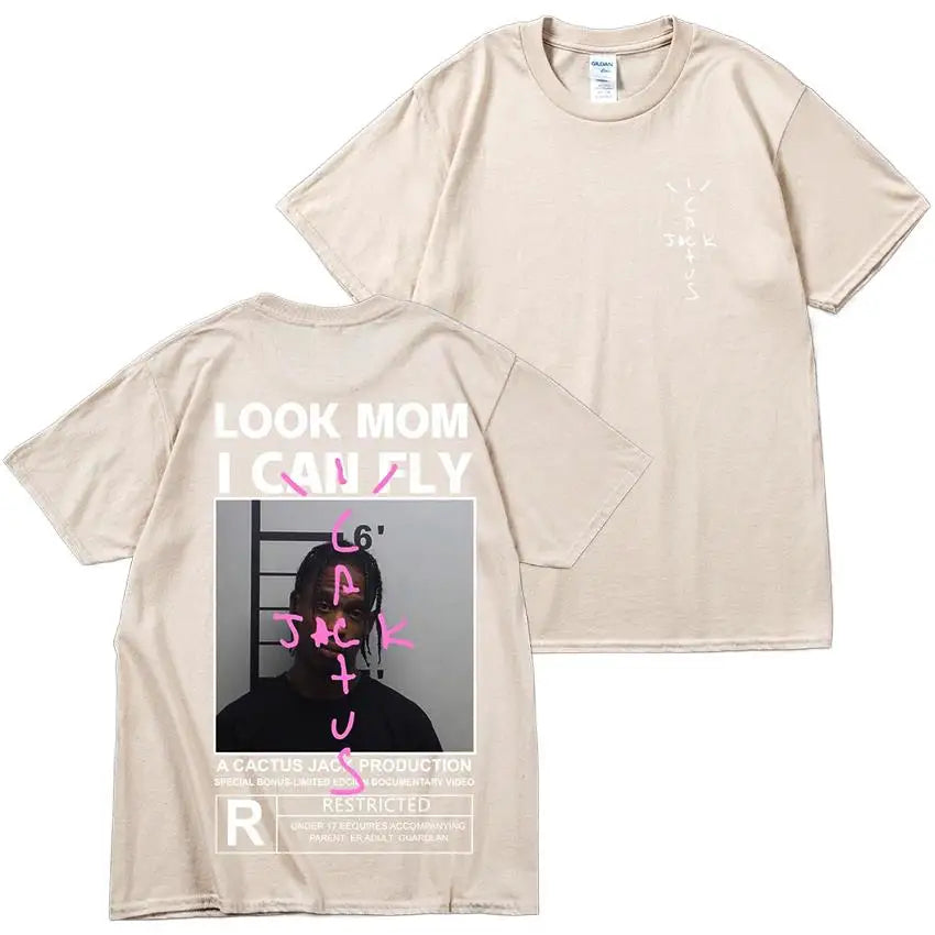 TeeShop "Look Mom I Can Fly" Travis Tee