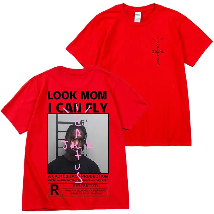 TeeShop "Look Mom I Can Fly" Travis Tee