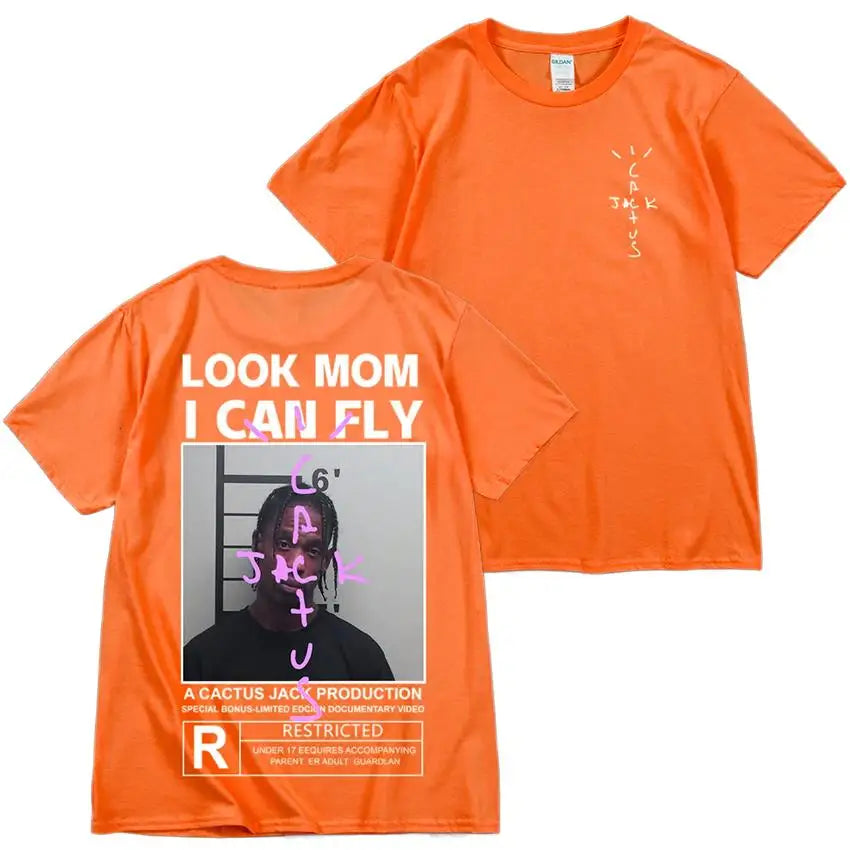 TeeShop "Look Mom I Can Fly" Travis Tee