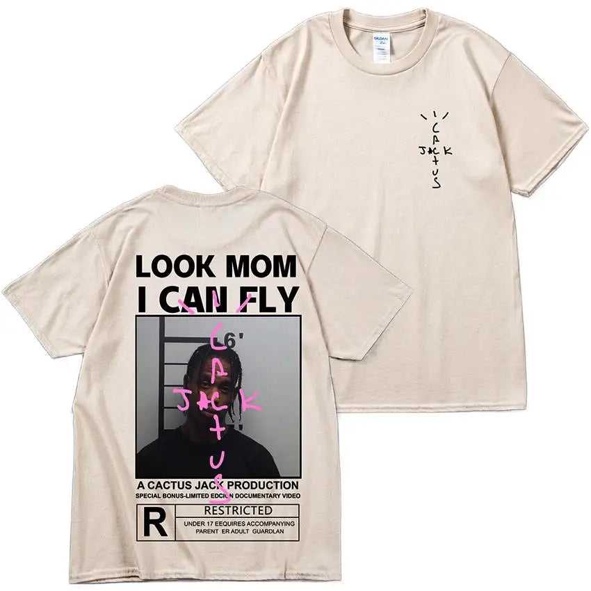 TeeShop "Look Mom I Can Fly" Travis Tee