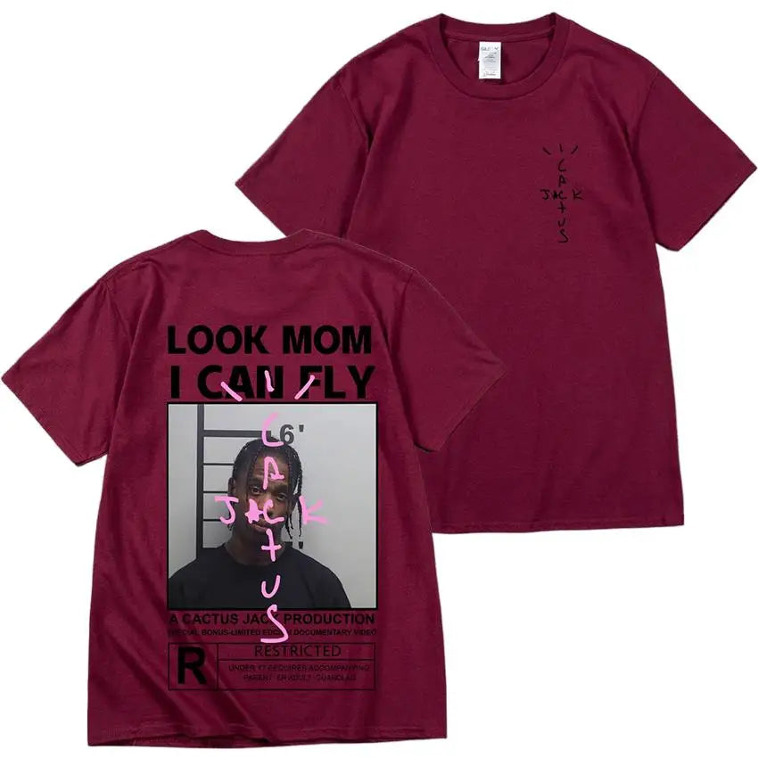 TeeShop "Look Mom I Can Fly" Travis Tee