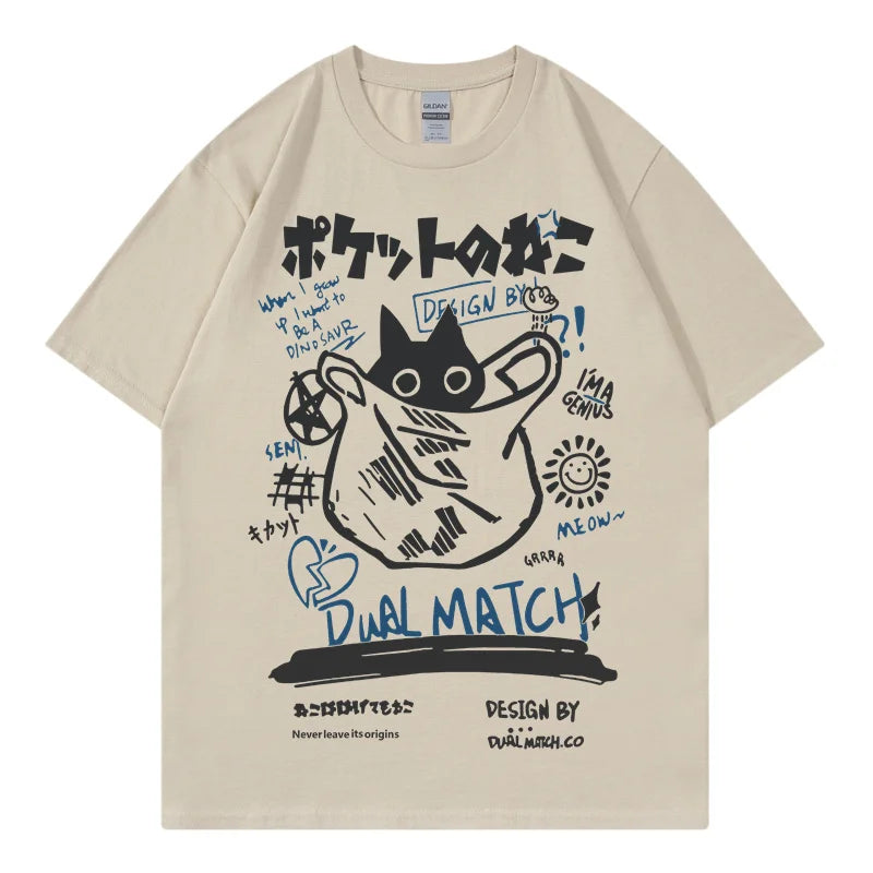 TeeShop "Kanja Harajuku Cat" Tee