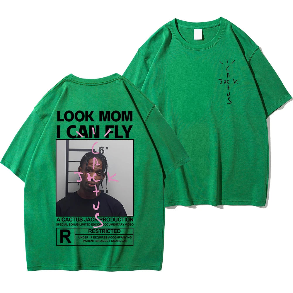 TeeShop "Look Mom I Can Fly" Travis Tee