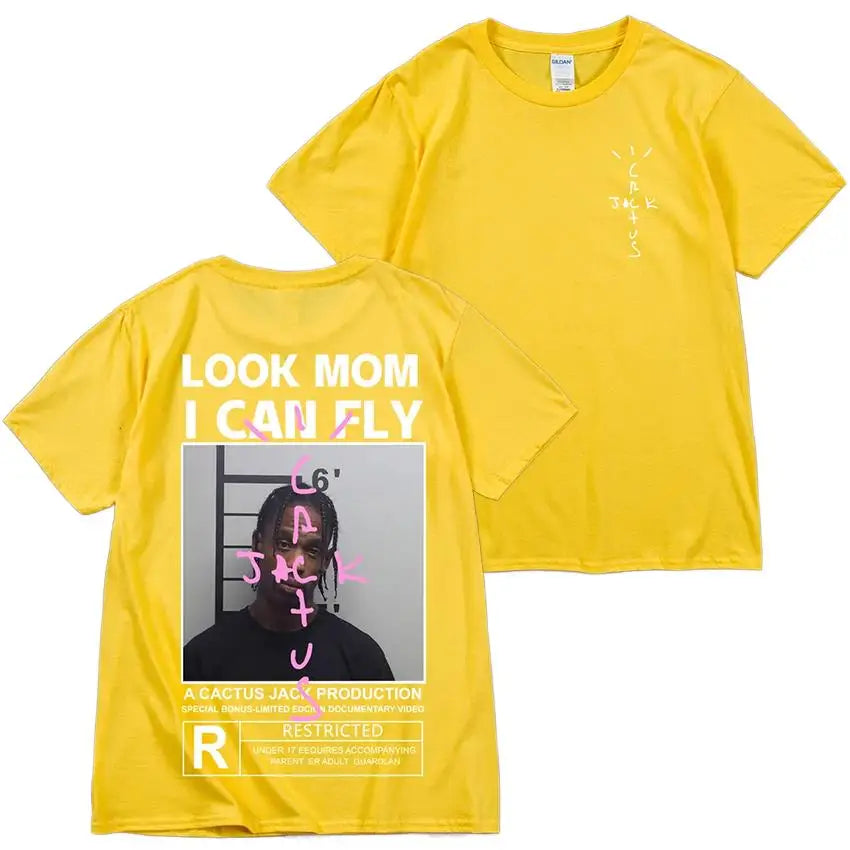 TeeShop "Look Mom I Can Fly" Travis Tee