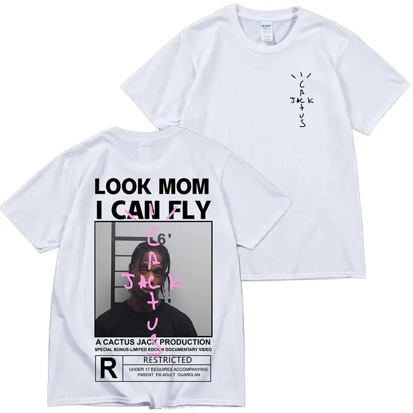 TeeShop "Look Mom I Can Fly" Travis Tee