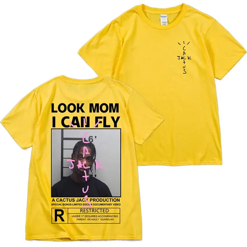 TeeShop "Look Mom I Can Fly" Travis Tee