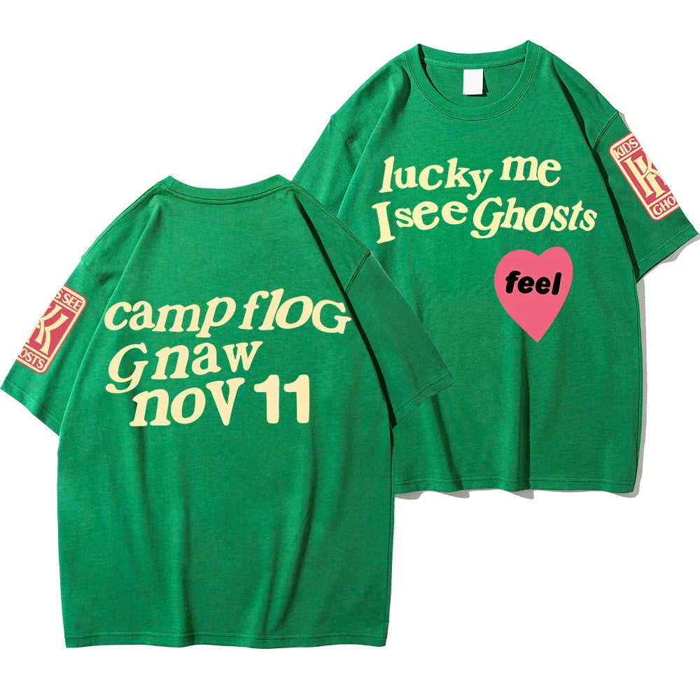 TeeShop "Lucky Me I See Ghosts" Tee
