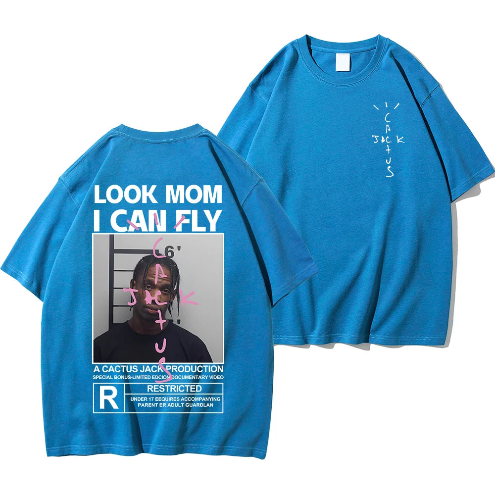 TeeShop "Look Mom I Can Fly" Travis Tee