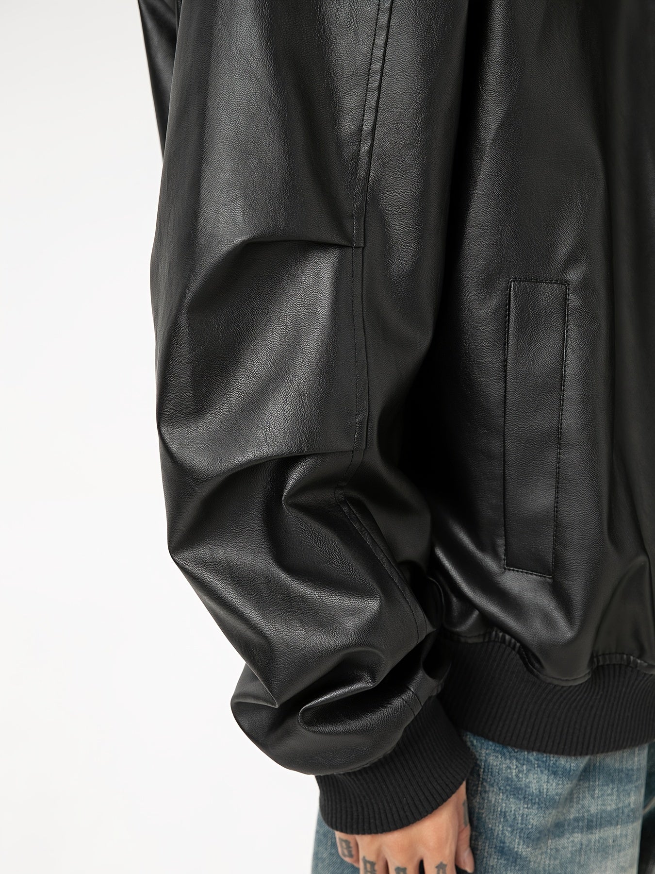 TeeShop "Hooded Leather" Jacket