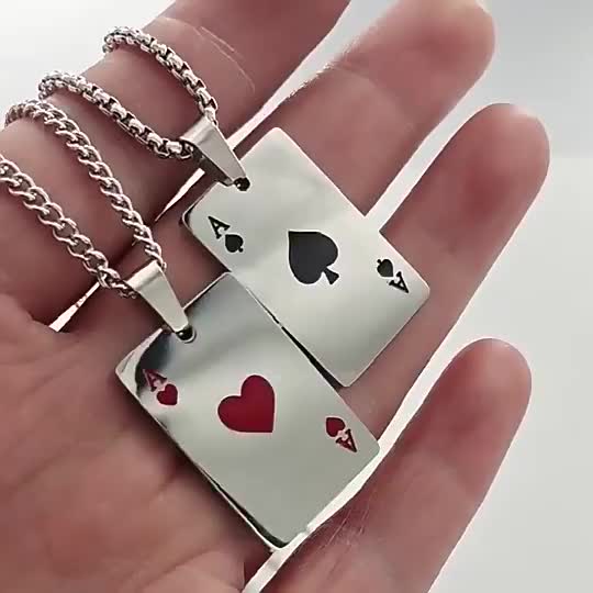 TeeShop "Ace Pendant" Necklace